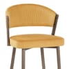 Lusso Bar Stool Gold Velvet