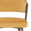 Lusso Bar Stool Gold Velvet