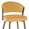 Lusso Dining Chair Gold Velvet