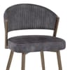 Lusso Dining Chair Black Velvet