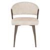 Lusso Dining Chair Cream Velvet