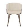 Lusso Dining Chair Cream Velvet