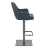 Antonia Graphite Stool Navy Blue