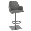 Antonia Graphite Stool Dark Grey