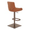 Olivia Bronze Bar Stool Tan