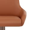 Olivia Bronze Bar Stool Tan