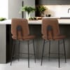 Caprice Bar Stool Antique Brown