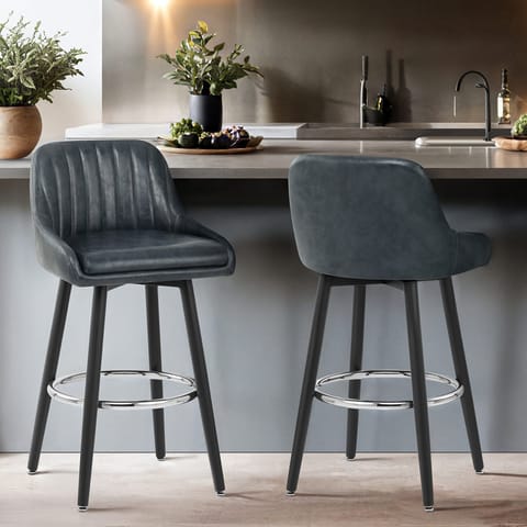 Hamilton Bar Stool Antique Slate