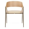 Nevada Oak Chair Cream