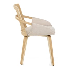 Cleveland Dining Chair Beige Fabric