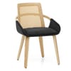 Cleveland Dining Chair Black Fabric