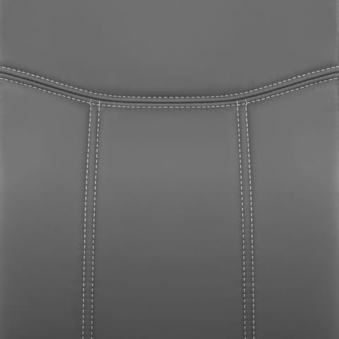 Lancaster Dining Chair Grey Leather