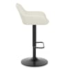 Sol Real Leather Bar Stool Cream
