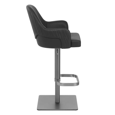 Antonia Graphite Stool Black