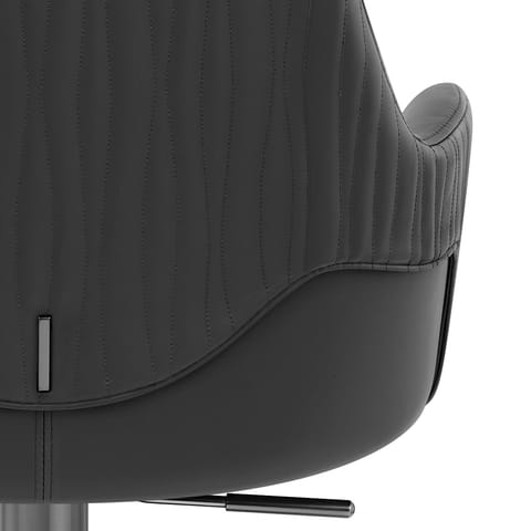 Antonia Graphite Stool Black