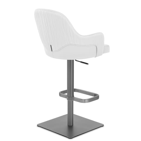 Antonia Graphite Stool White