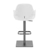 Antonia Graphite Stool White