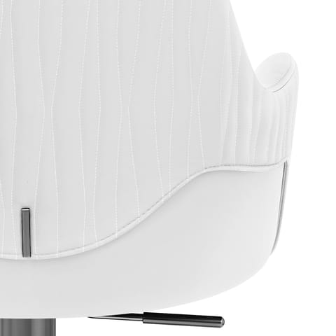 Antonia Graphite Stool White