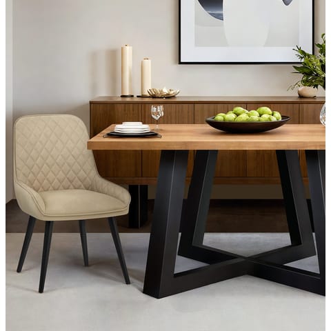 Azure Dining Chair Beige