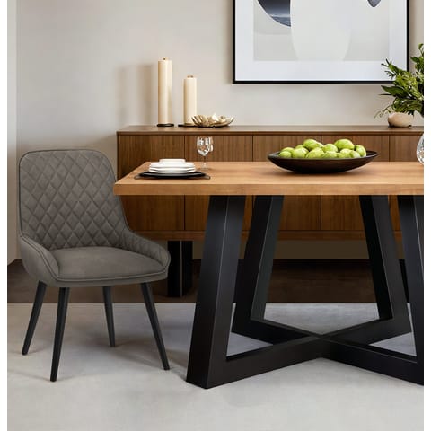 Azure Dining Chair Grey