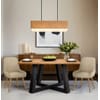 Azure Oak Dining Chair Beige