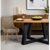Azure Oak Dining Chair Brown
