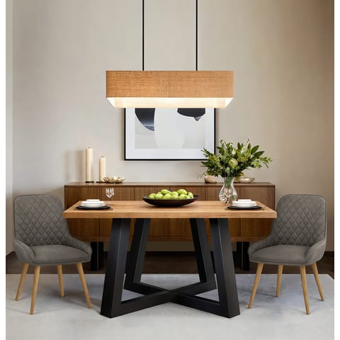 Azure Oak Dining Chair Grey