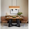 Azure Oak Dining Chair Tan