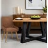 Azure Oak Dining Chair Tan
