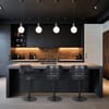 Scout Real Leather Stool Slate