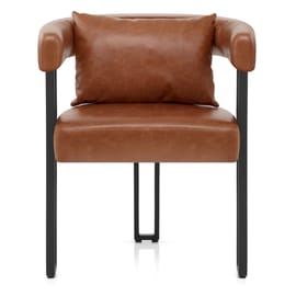 Gigi Chair & Cushion Antique Brown