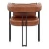 Gigi Chair & Cushion Antique Brown