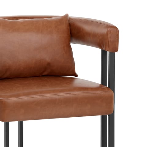 Gigi Chair & Cushion Antique Brown
