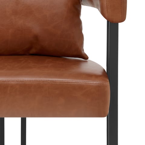 Gigi Chair & Cushion Antique Brown
