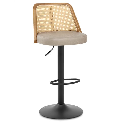 Drew Bar Stool Taupe