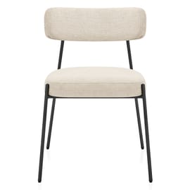 Diana Chair Cream Fabric