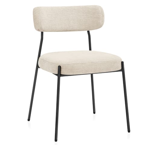 Diana Chair Cream Fabric