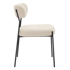 Diana Chair Cream Fabric