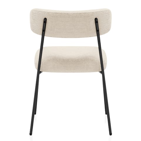 Diana Chair Cream Fabric