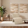 Chill Chair Beige Fabric