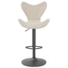 BB Swivel Stool Cream Fabric