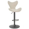 BB Swivel Stool Cream Fabric