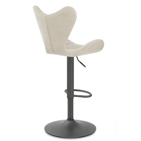 BB Swivel Stool Cream Fabric
