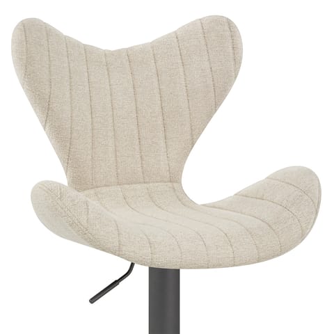 BB Swivel Stool Cream Fabric