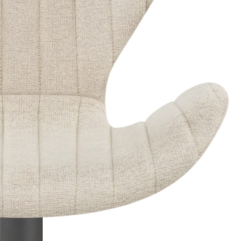 BB Swivel Stool Cream Fabric
