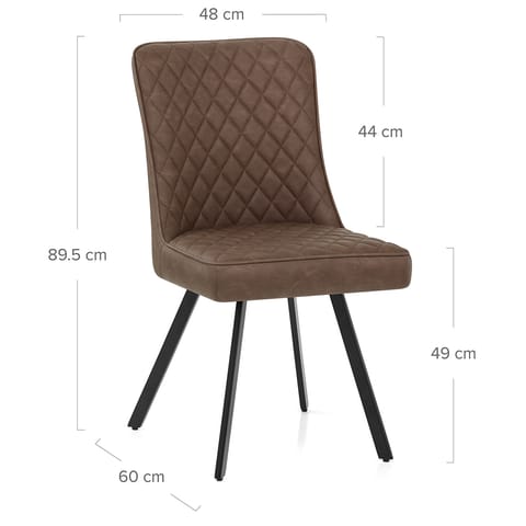 Pascal Dining Chair Brown