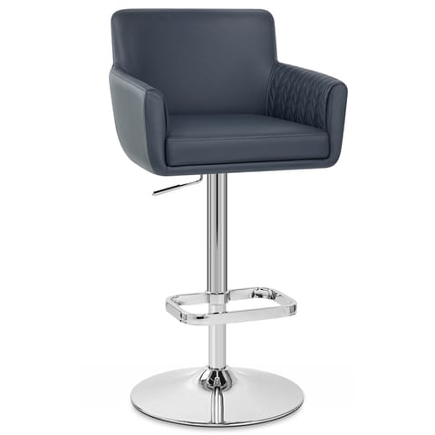 Felipe Bar Stool Navy Blue