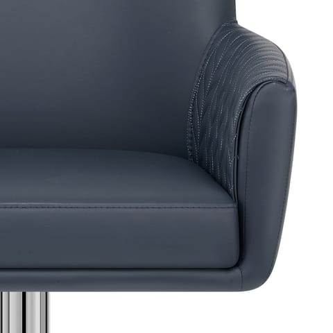 Felipe Bar Stool Navy Blue