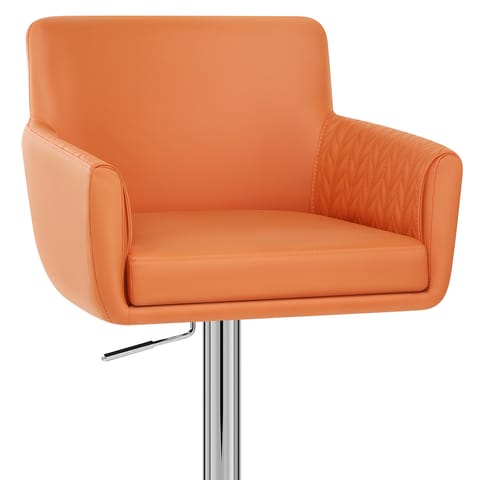 Felipe Bar Stool Orange