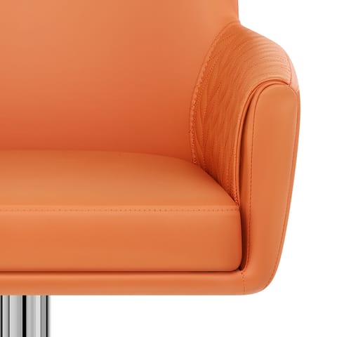 Felipe Bar Stool Orange